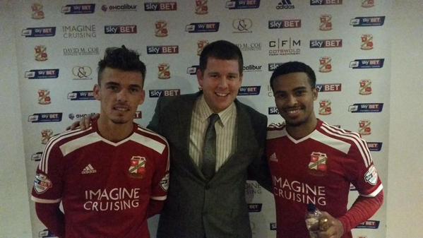 @dphunt88 Thanks for the photo @NathanByrne_ and @Harry_Toffolo ! Made my day even better after the 3-1 win as well... #STFC